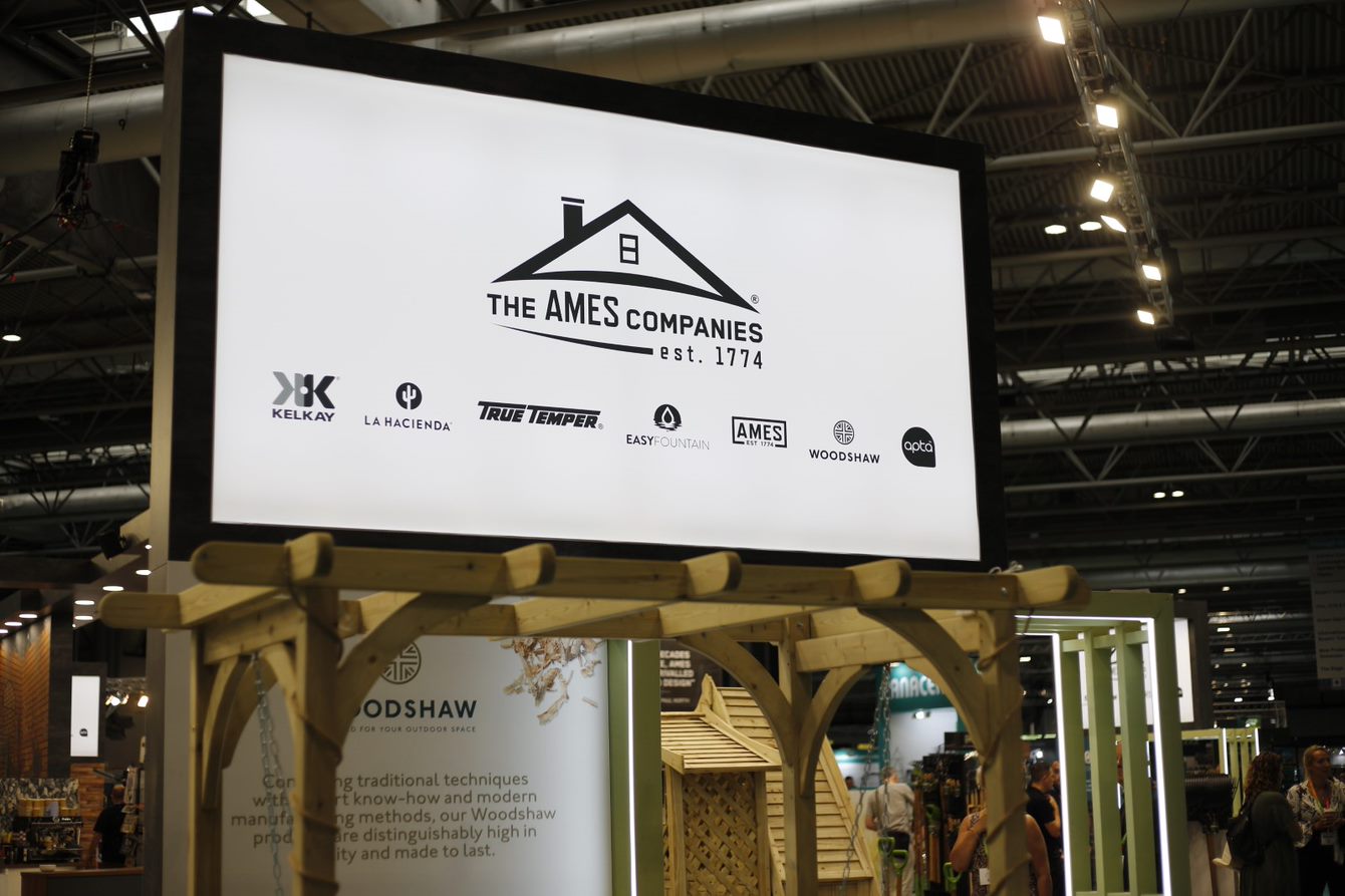 The AMES Companies stand at Glee 2023